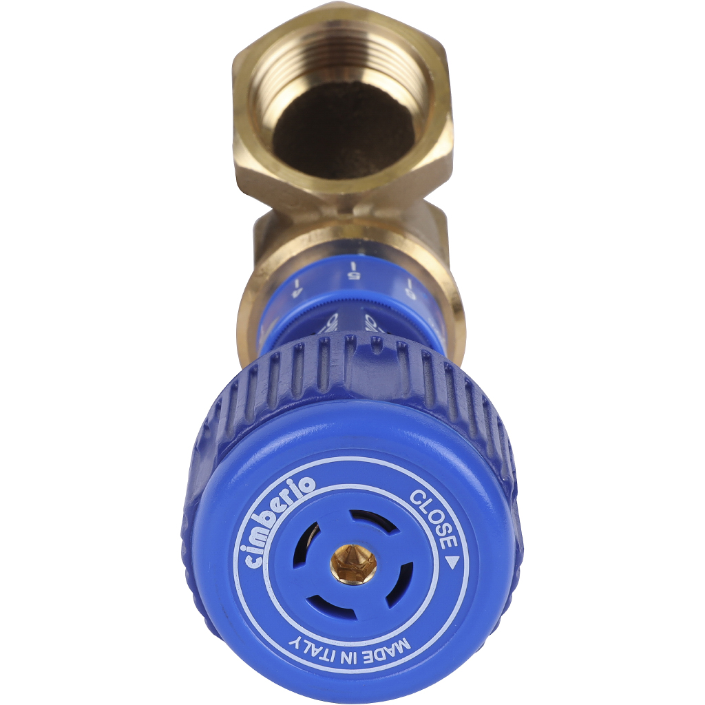 Клапан балансировочный Cimberio 727ОТ 1 PN20 BB ручной без изм. ниппелей, CIM 727OT 1