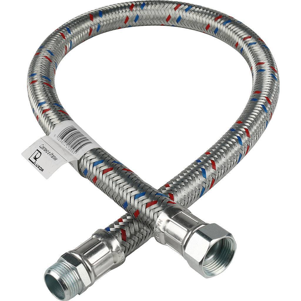 Гибкая подводка для воды STOUT НР 3/4 х ВР 3/4, длина 1000 мм, SHF-0210-182020