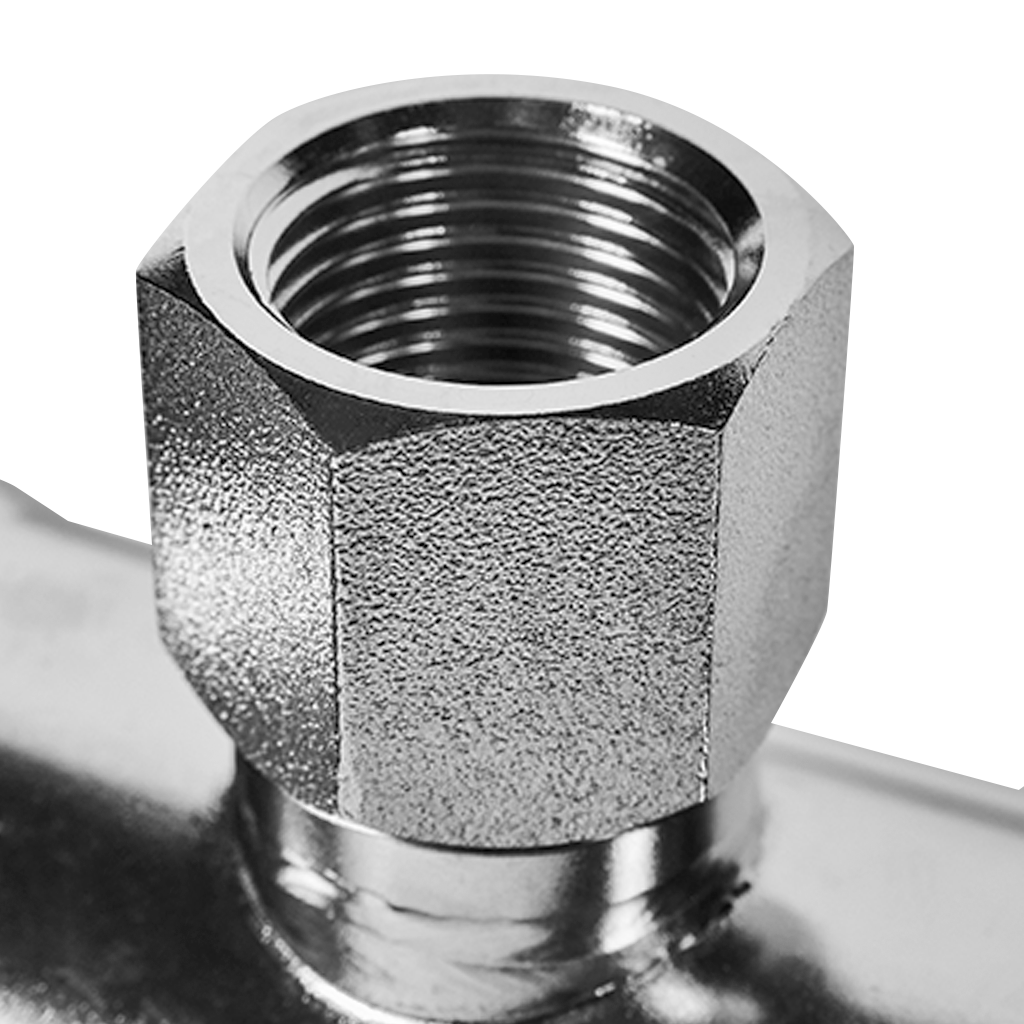 Тройник-переходник-ВР ROMMER 54х1/2 из нержавеющей стали прессовой