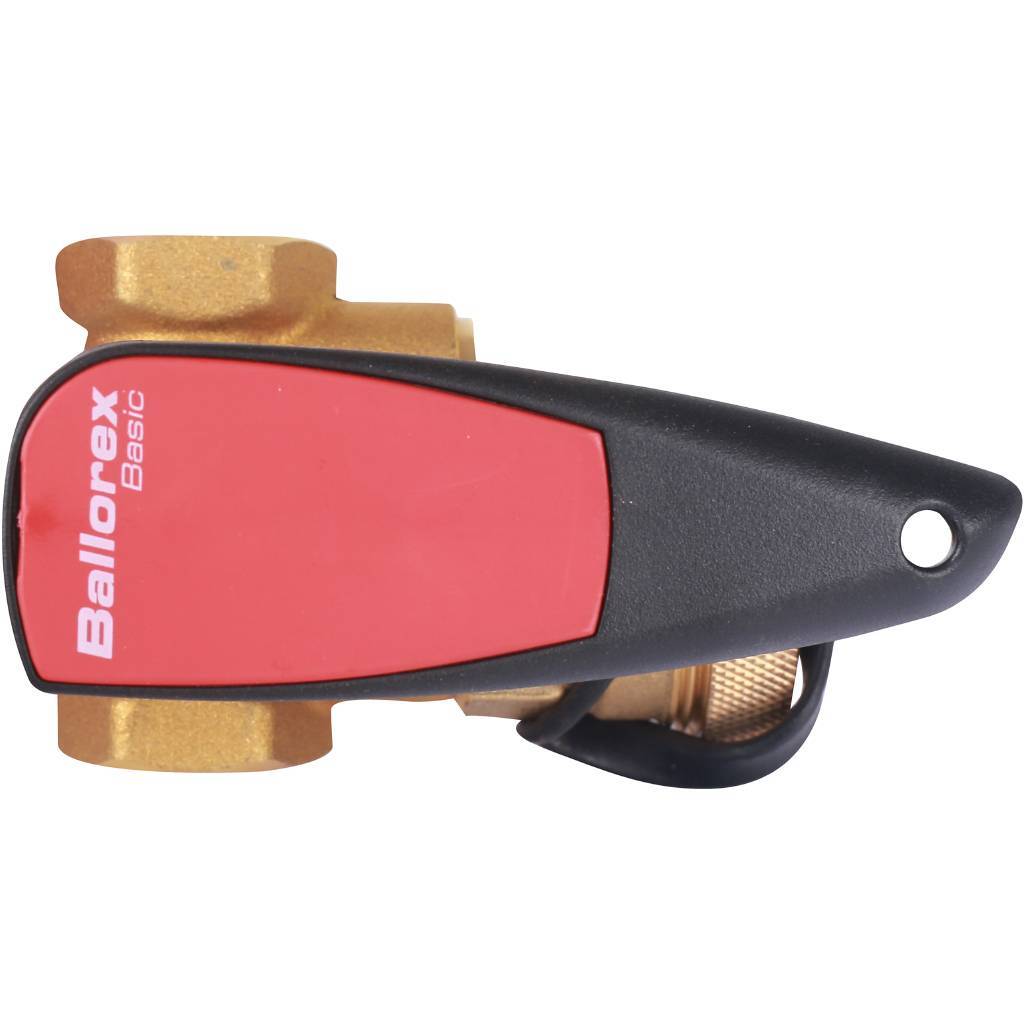 Клапан ручной запорный БРОЕН Basic DN 015 PN 25 с дренажем