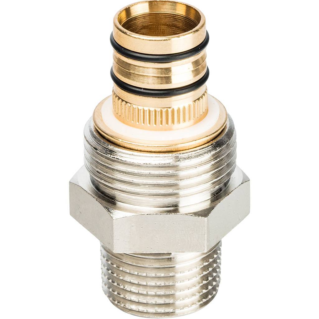 Муфта с нар.резьбой Prandelli Multyrama (20х2,0х1/2), 103.01.52.0