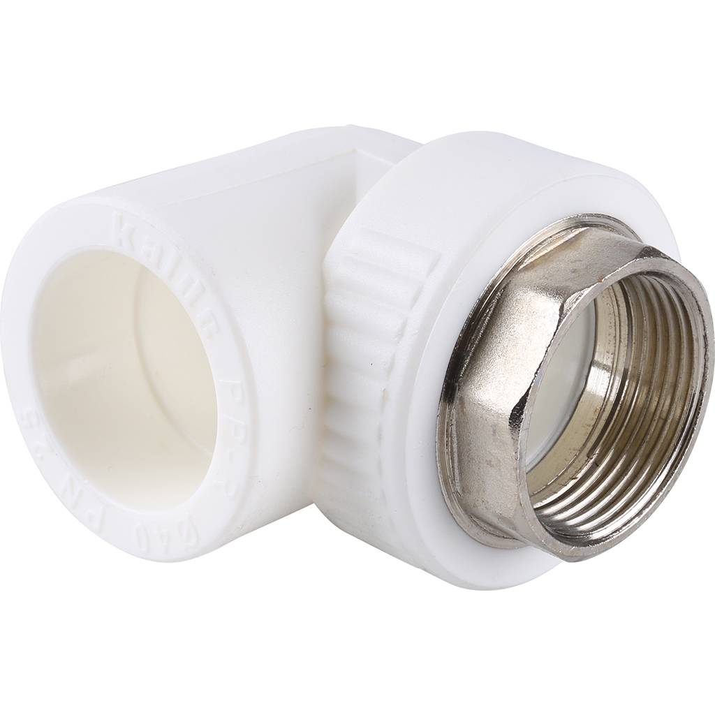 Угольник Kalde с внутренней резьбой 40x1 1/4 для полипропиленовых труб