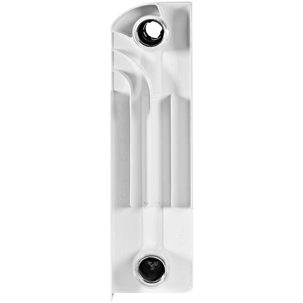 Радиатор биметаллический STOUT VEGA 200 10 секций боковое подключение (белый RAL 9016), SRB-1310-020010