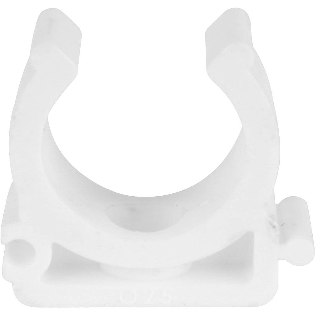 Крепление Kalde d=25 для полипропиленовых труб под сварку (цвет белый), R.3592-bck-252701