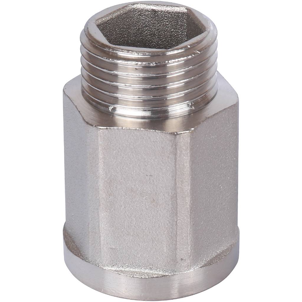 Удлинитель STOUT ВН шестигранный никелированный 1/2 x1/2, SFT-0055-001212