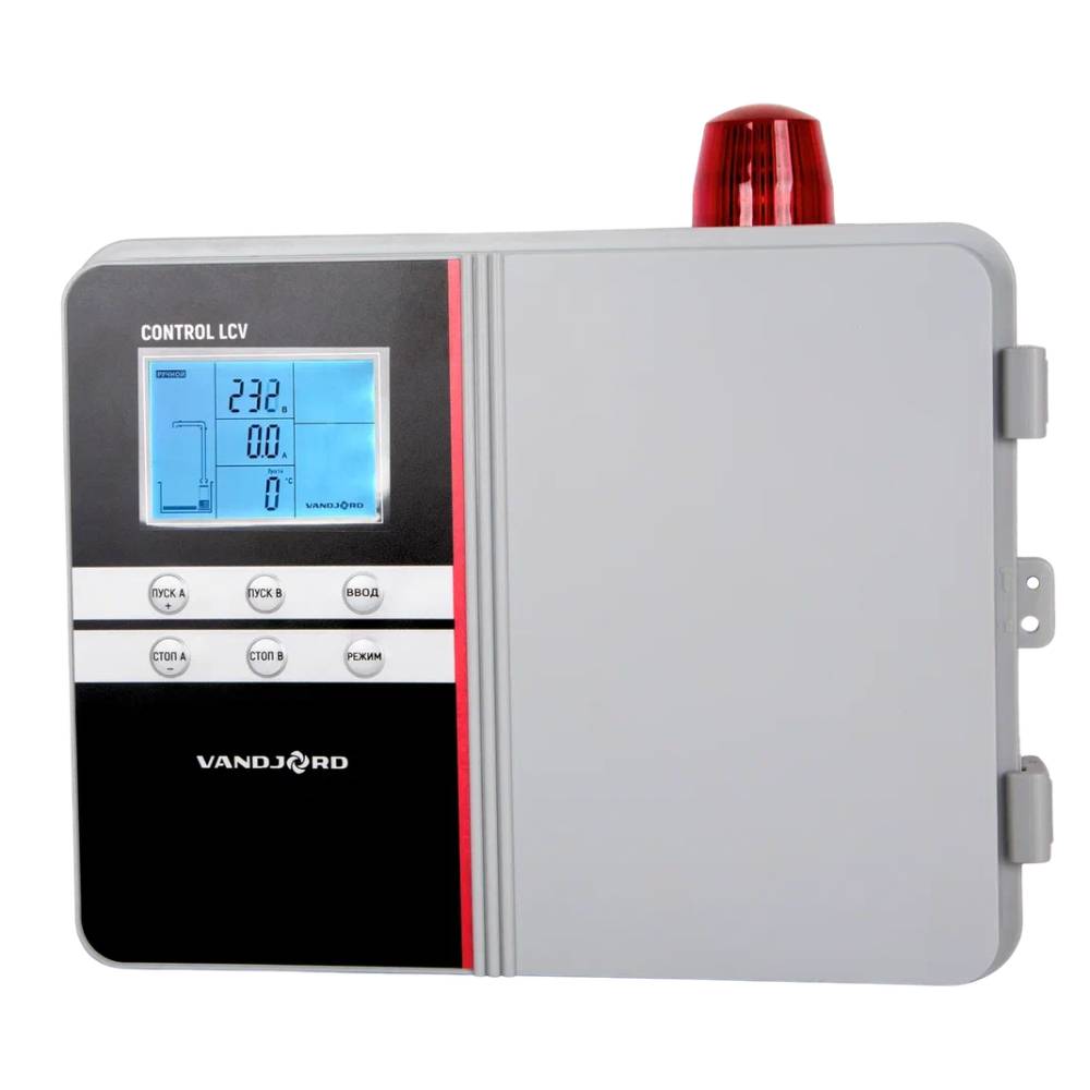 Шкаф управления 1-м насосом с расширенным функционалом Vandjord CONTROL LCV 211 2,2KW (12А) DOL