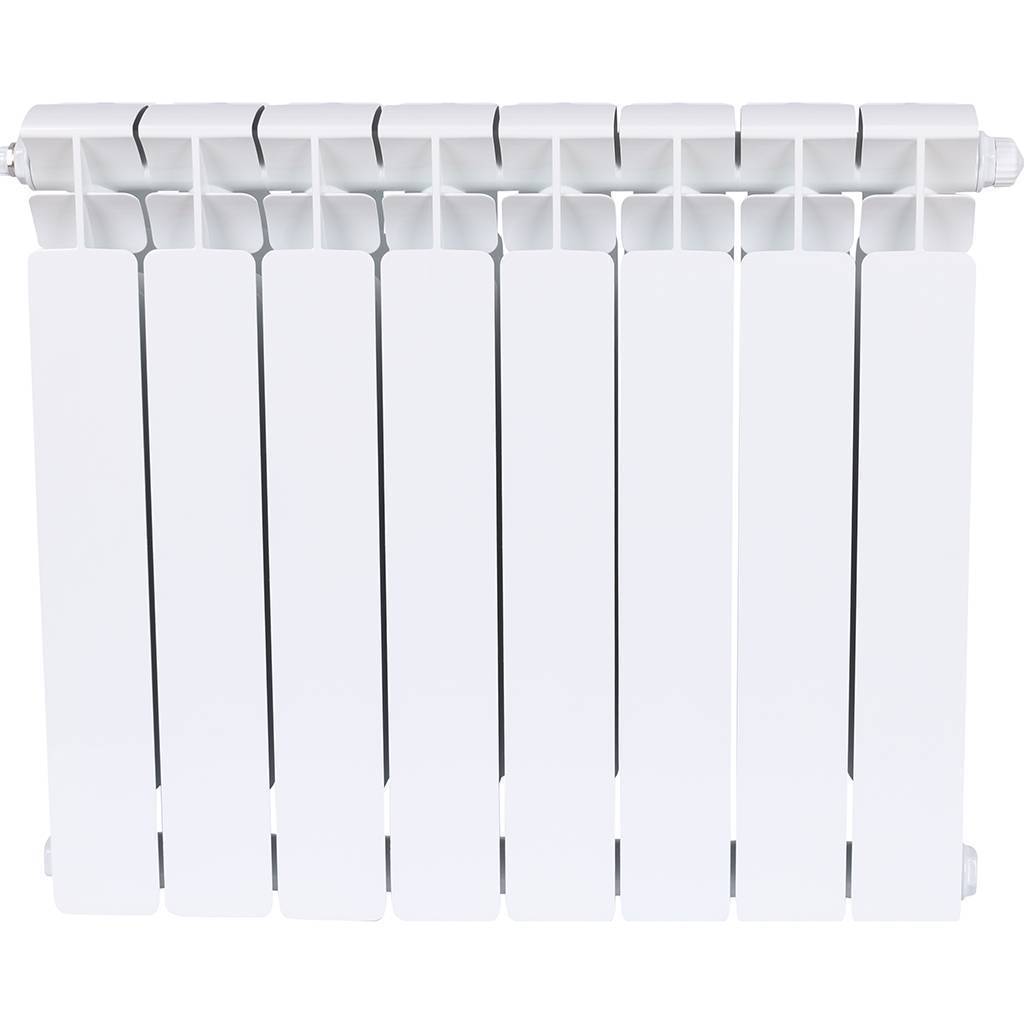 Радиатор биметаллический RIFAR BASE VENTIL 500 BVR 7 секций нижнее правое подключение (белый RAL 9016)