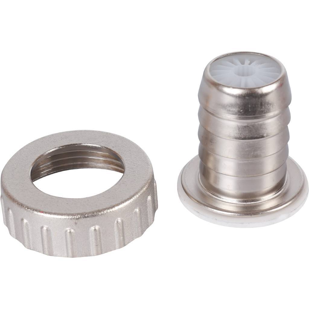 Шаровый сливной кран Itap 132 1 с латунным штуцером, 49790