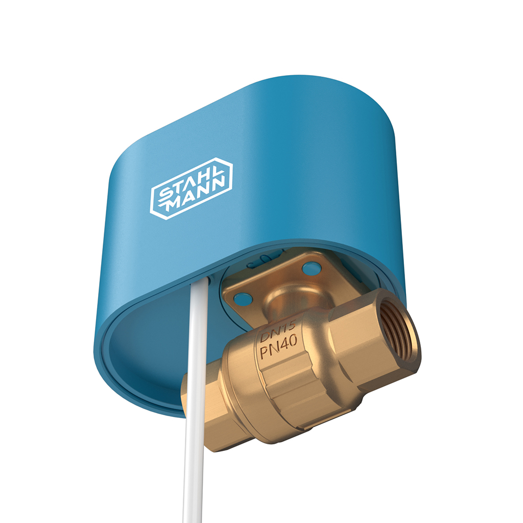 Кран шаровой с электроприводом Stahlmann 1/2F 12В