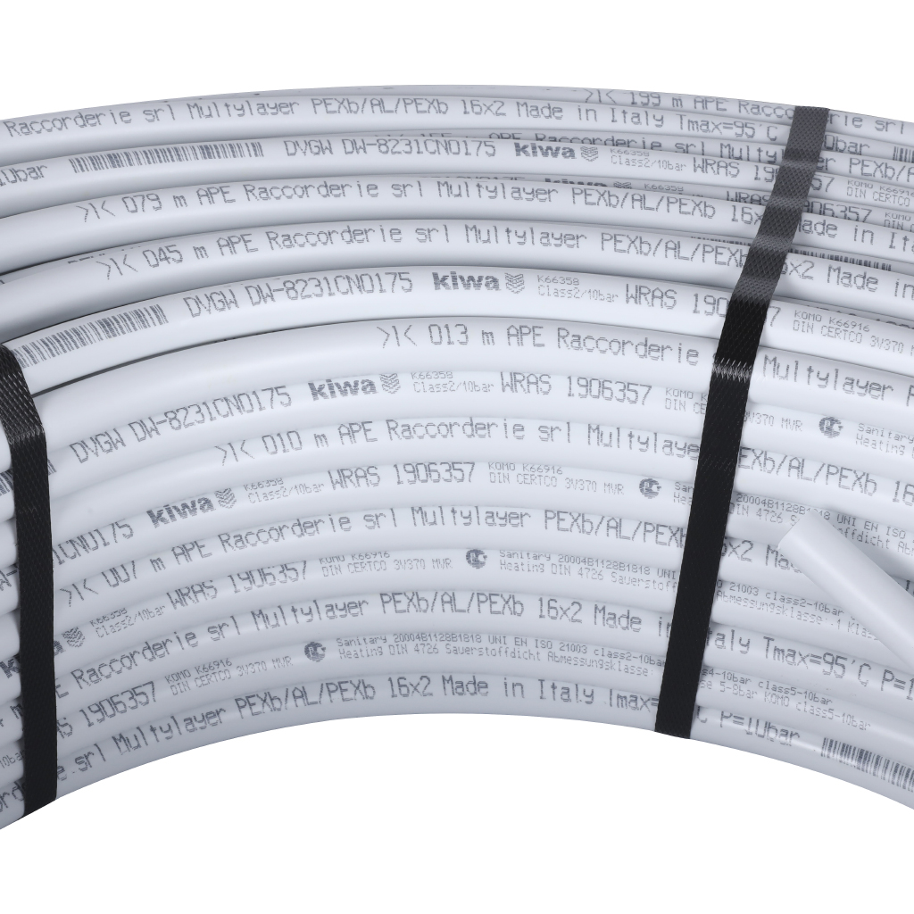 Труба металлопластиковая APE 16х2,0 (бухта 200м), 9MN021620200F