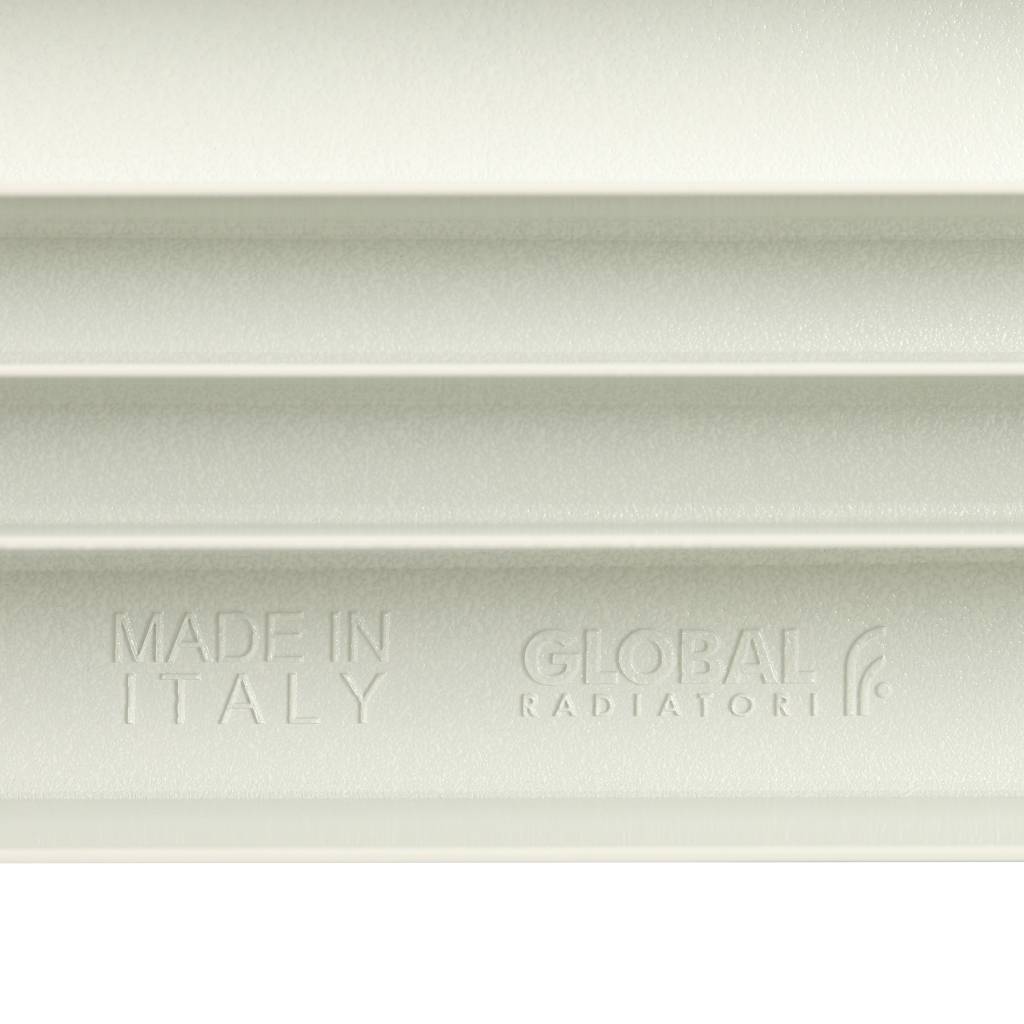 Радиатор алюминиевый STOUT Bravo 500 12 секций боковое подключение RAL9010, SRA-0110-050012