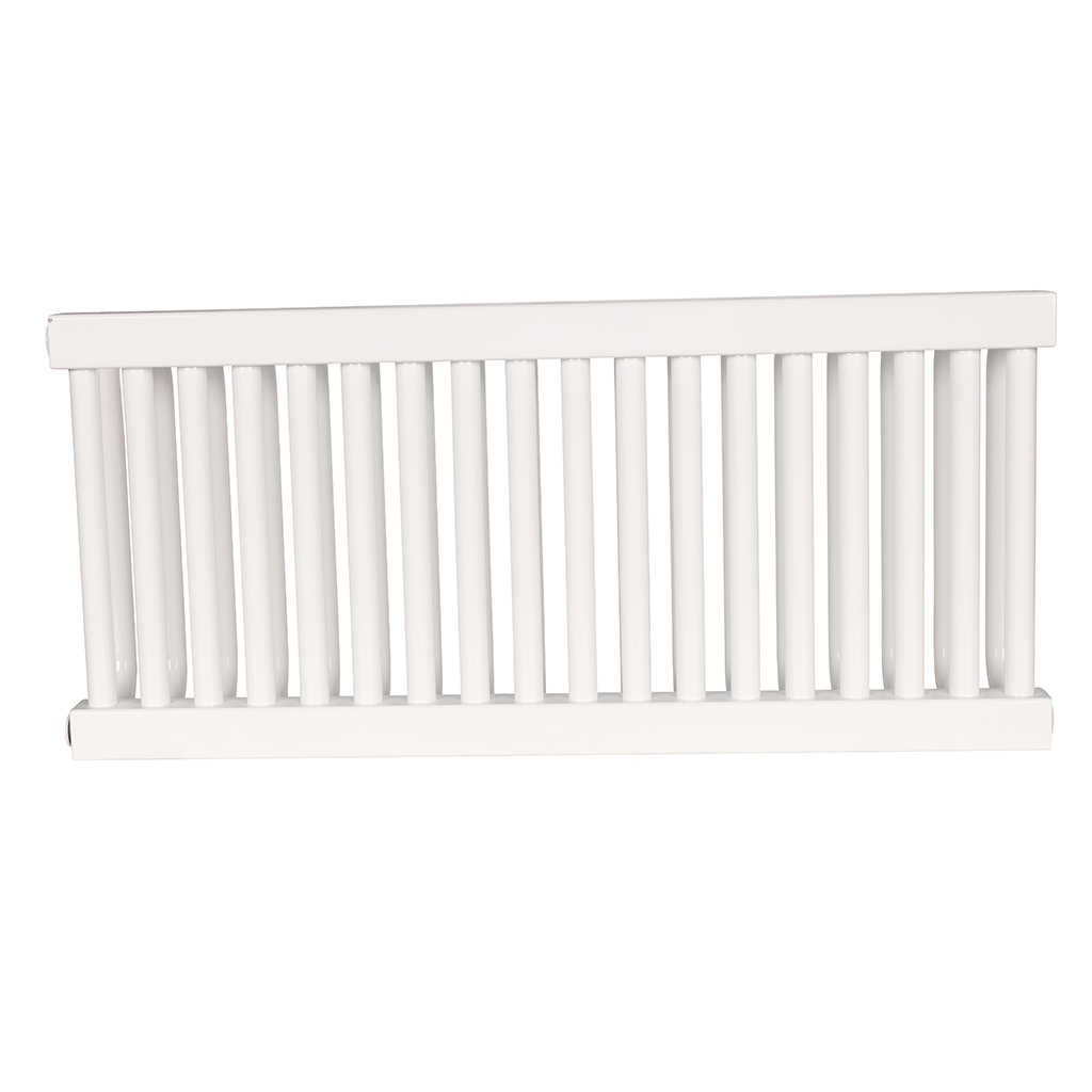 2-х трубчатый стальной радиатор ROMMER RST 2030/18 секций боковое подключение RAL9016, RST-203018-010