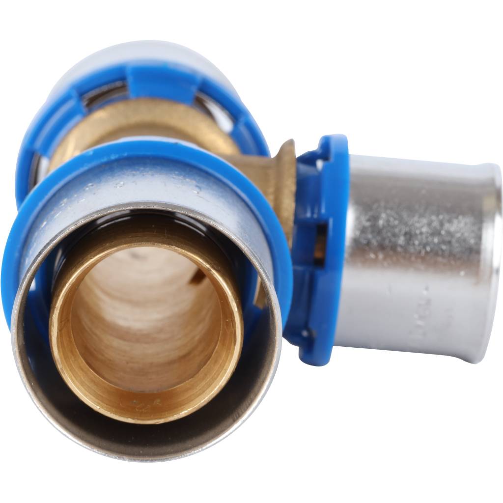 Тройник APE переходной 32х26х32 для металлопластиковых труб прессовой, ARL2400434