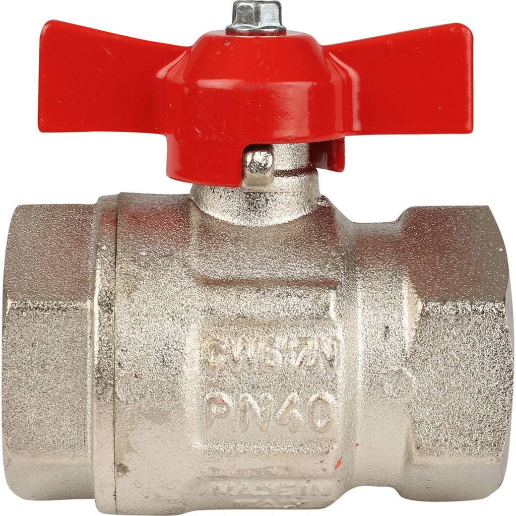 Шаровый кран Itap VIENNA 118 1 муфтовый стандартный проход (бабочка)