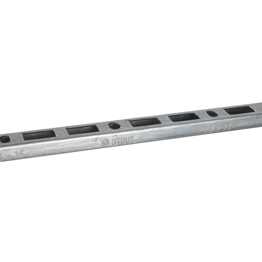 Профиль монтажный STOUT 1,75х28х15х1200мм, SAC-0022-281512