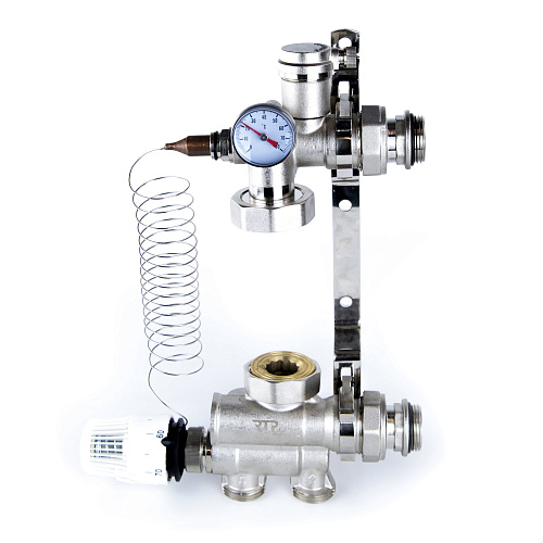 Насосно-смесительный узел для коллектора (без насоса) 1х1 1/2, RTP