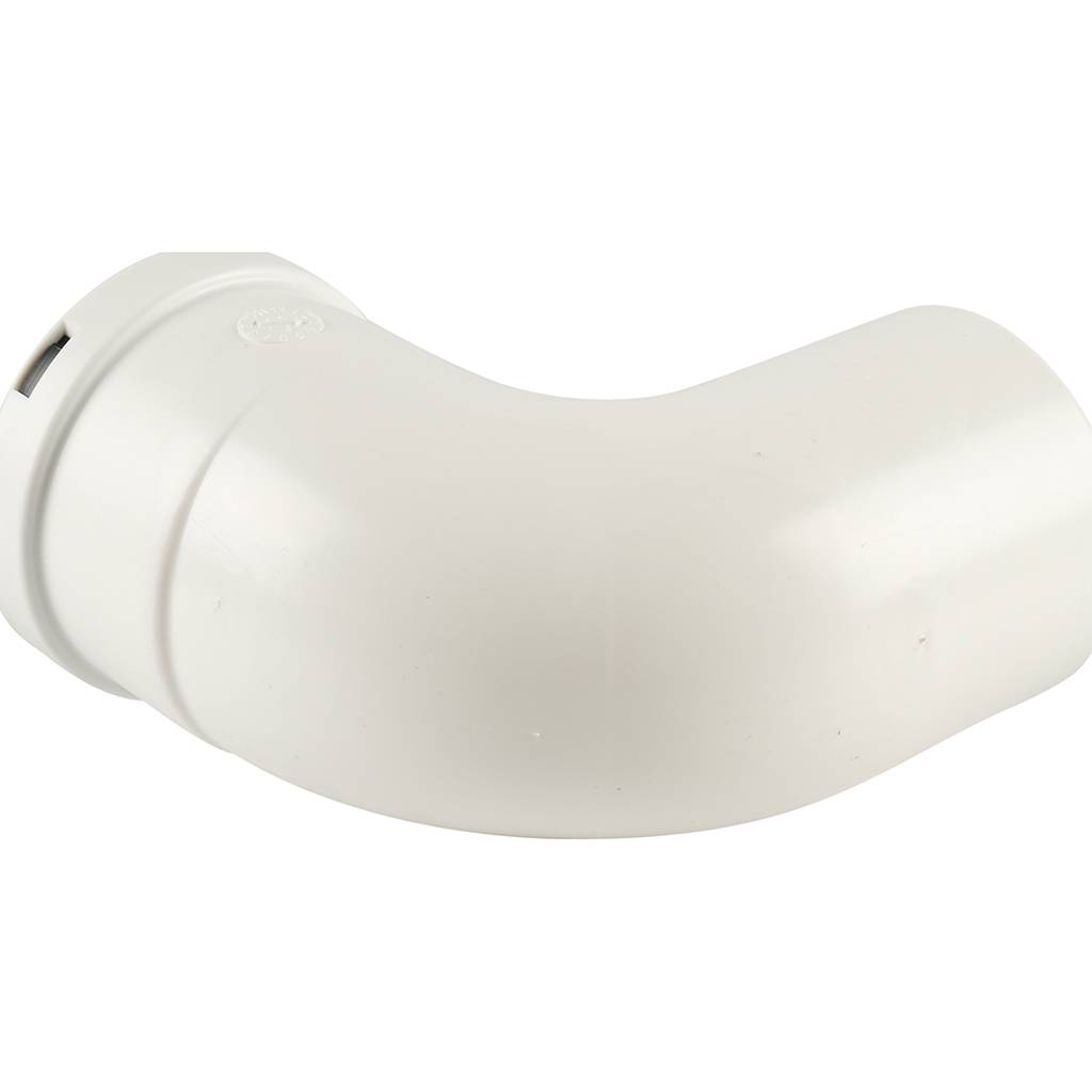 Отвод Baxi KHG 90°, Ду 80 мм, полипропиленовый, НТ, KHG71405921-