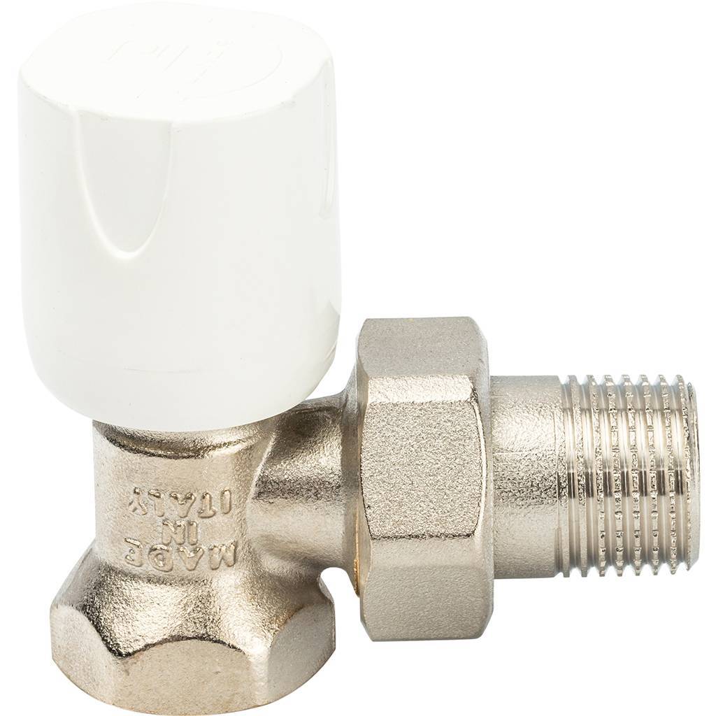 Кран регулирующий угловой для стальных труб LUXOR easy RS 102 1/2, 11022100