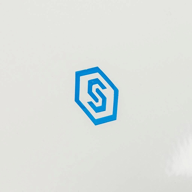 *SCA-6010-000090 STOUT Элемент дымохода отвод коаксиальный 90°  DN60/100, п/м уплотнения и хомут в комплекте (с логотипом), SCA-6010-000090