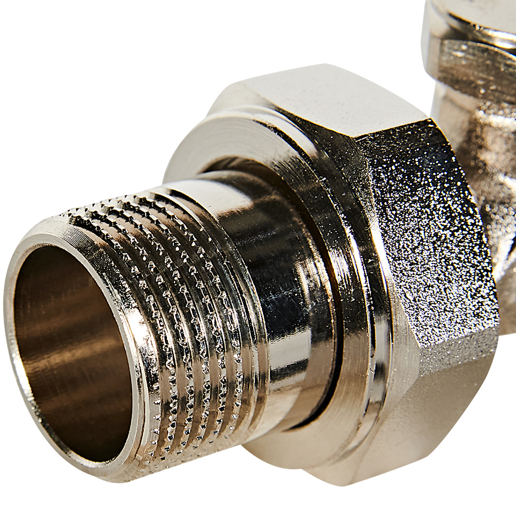 Клапан запорно-балансировочный ROMMER RVL-0001-100020 прямой 3/4, RVL-0001-100020