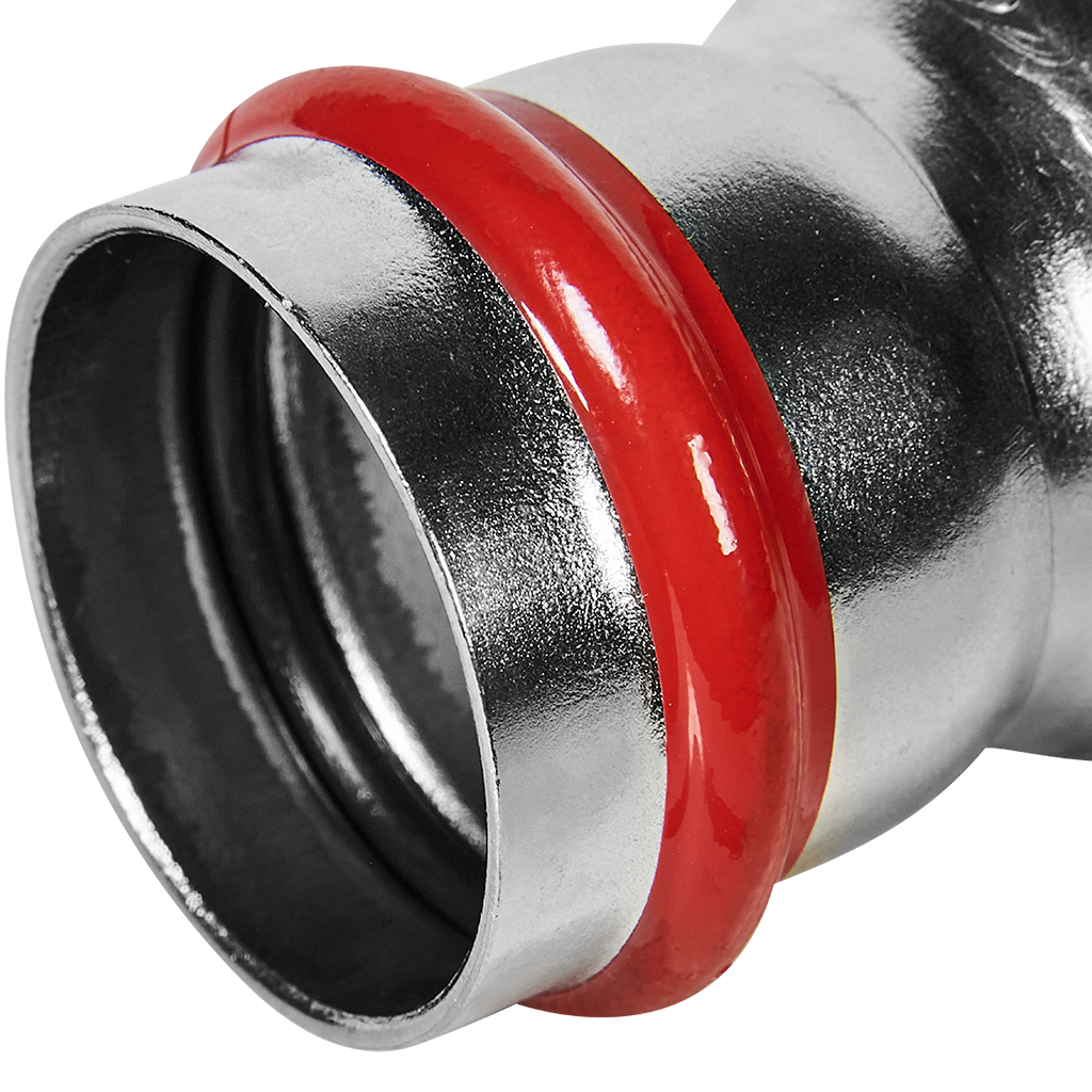 Муфта ROMMER переходная, 42х35, из нержавеющей стали прессовой