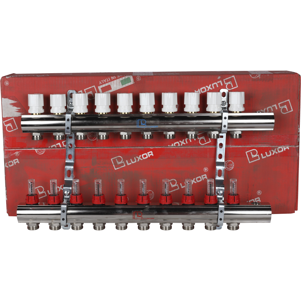 Коллектор в сборе с расходомерами LUXOR CD 477/10, 15662710N