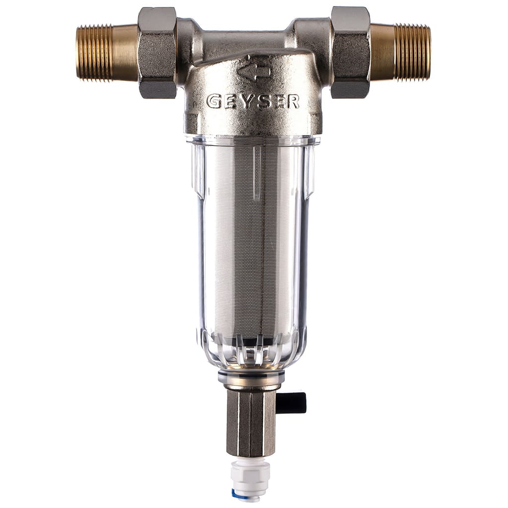 Фильтр самопромывной Гейзер-Бастион 111 3/4 для холодной воды d60