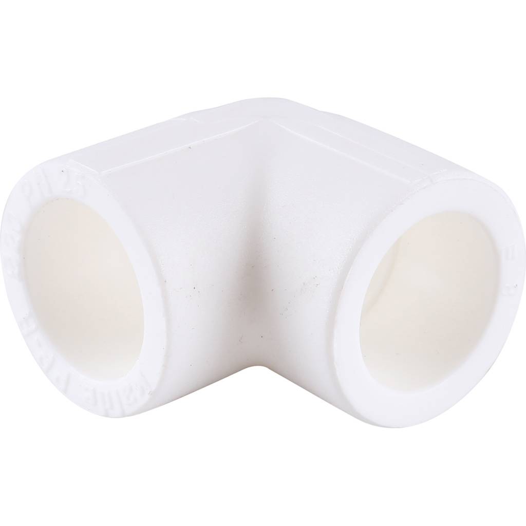 Угольник 90* Kalde d=20 для полипропиленовых труб под сварку (цвет белый), 3212-elb-200000