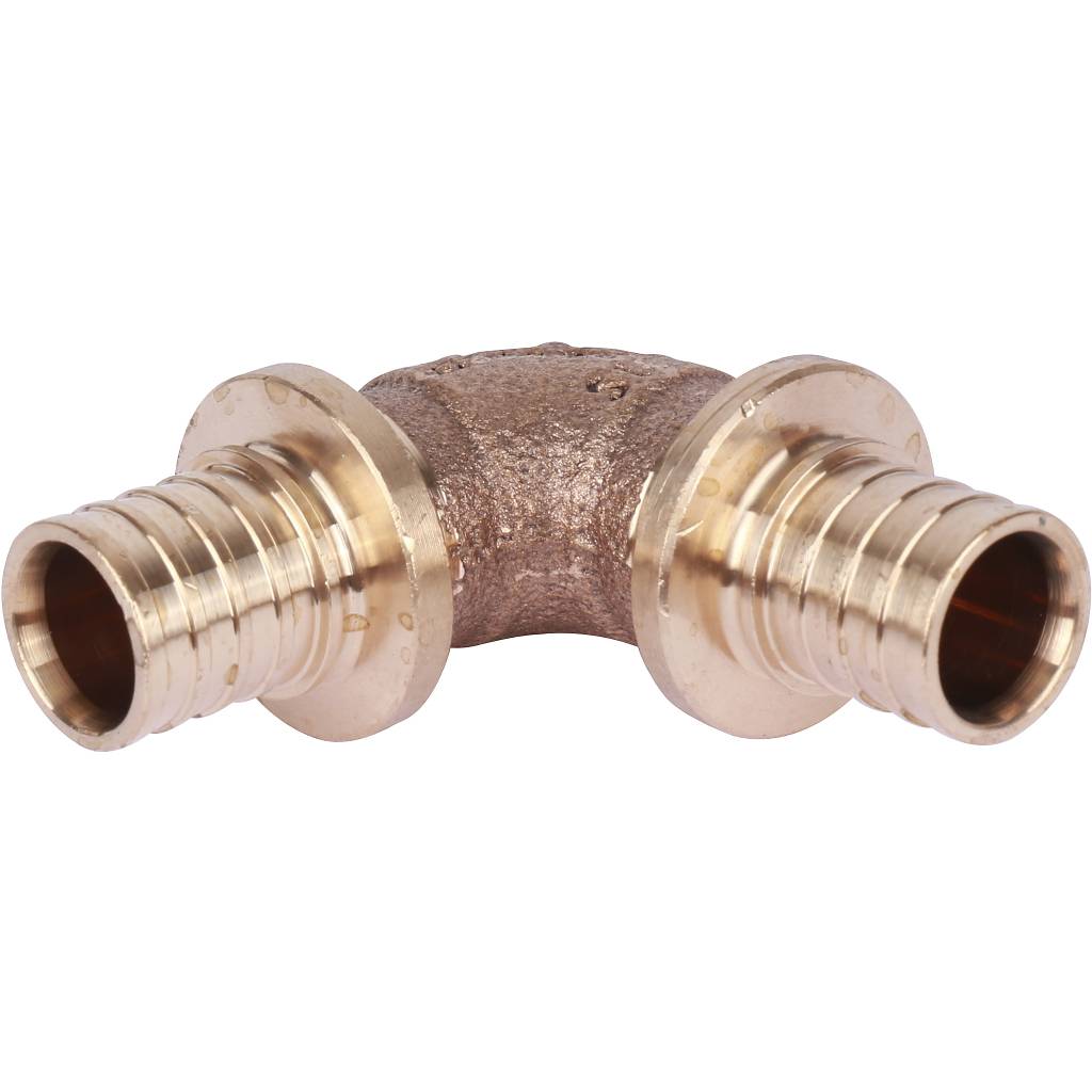 Угольник РЕХАУ RAUTITAN 90° 16 RX для труб из сшитого полиэтилена аксиальный, 13777011001