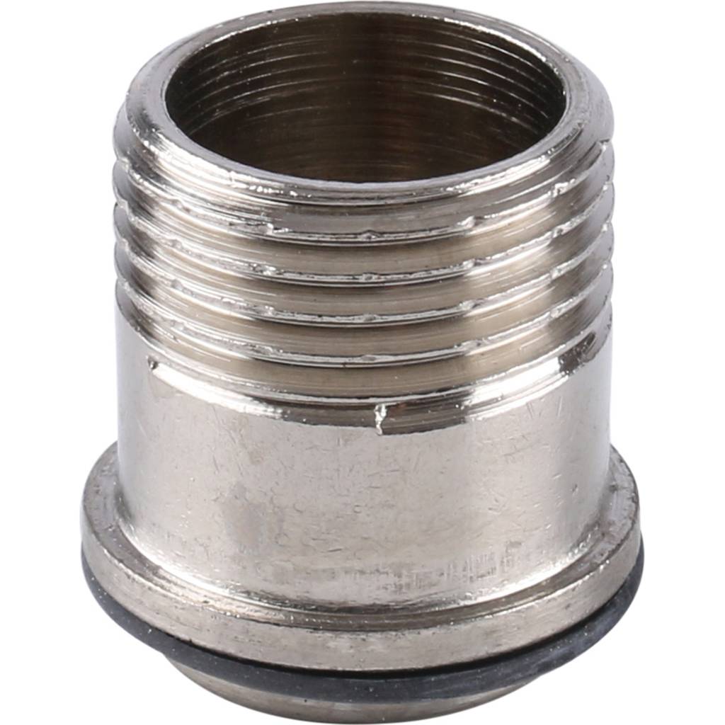 Кран шаровой Kalde разборный прямой с накидной гайкой 25x 1/2 для полипропиленовых труб под сварку (цвет белый), 3242-vlr-250b00