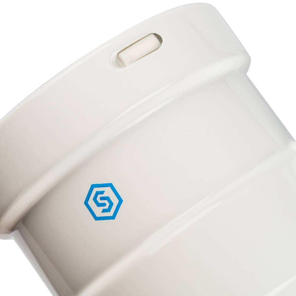 Элемент дымохода вертикальный STOUT D80 п/м с патрубком для отвода конденсата, SCA-0080-020137