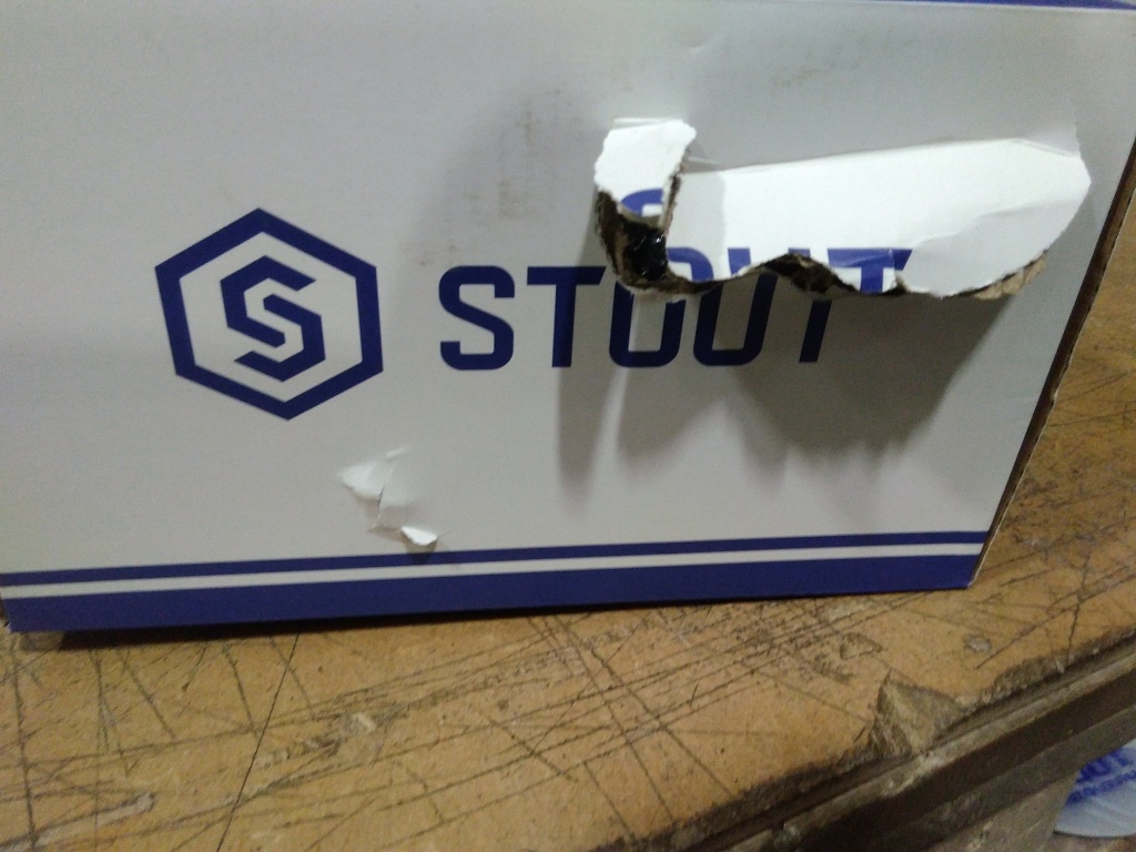 Уцененный товар (нетоварный вид упаковки): Клапан соленоидный (электромагнитный) STOUT непрямого (пилотного) действия НЗ 220В G2, SSV-0030-220050