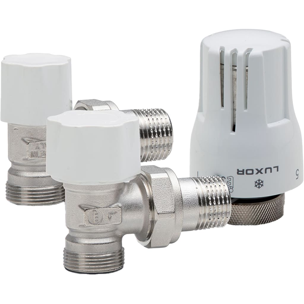 Термостатический комплект для соединения с радиатором LUXOR KT 212 DN 15 1/2, 12842100