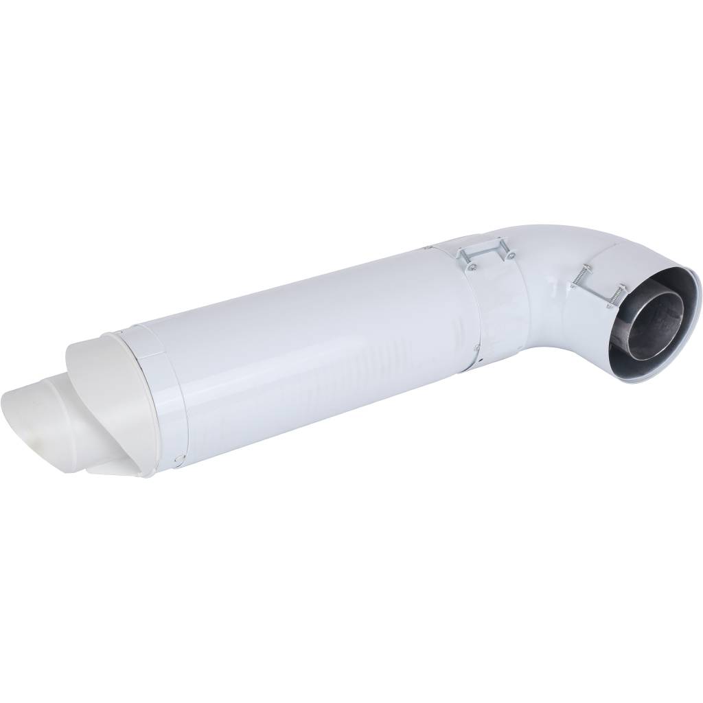 Удлинитель телескопический Vaillant DN 60/100 белый, 303806