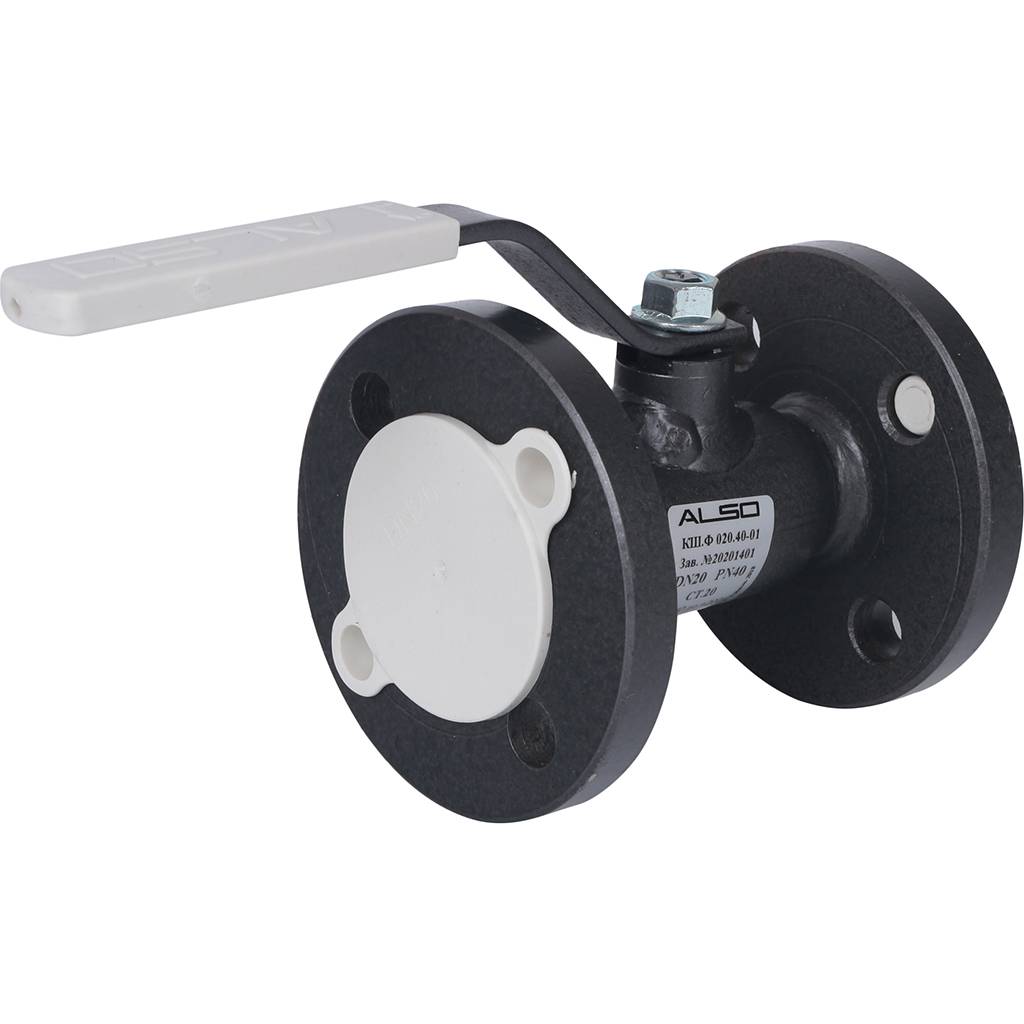 Кран шаровой ALSO КШФ Ду20 Ру 4,0 МПа из Ст.20, КШ.Ф.020.40-01