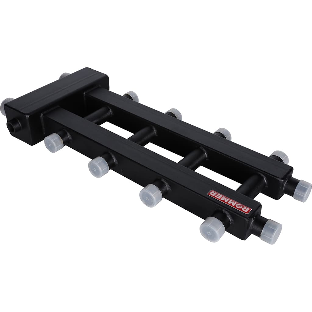 ROMMER RDG-0060-024025 ROMMER Коллектор (дублер компакт) с гидроразделителем на 2+2+1 контура  до 60 кВт