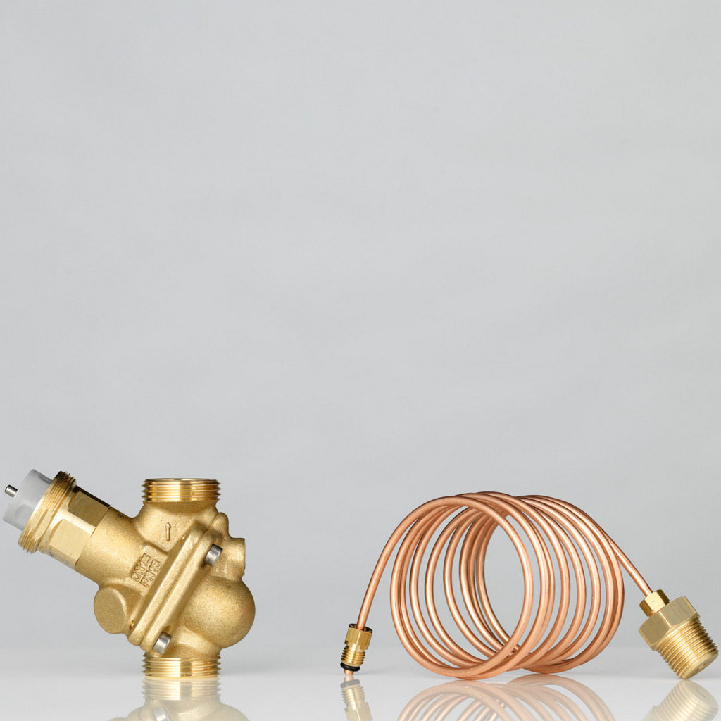 Автоматический комбинированный балансировочный клапан-регулятор Ридан AB-PM, 003Z1403