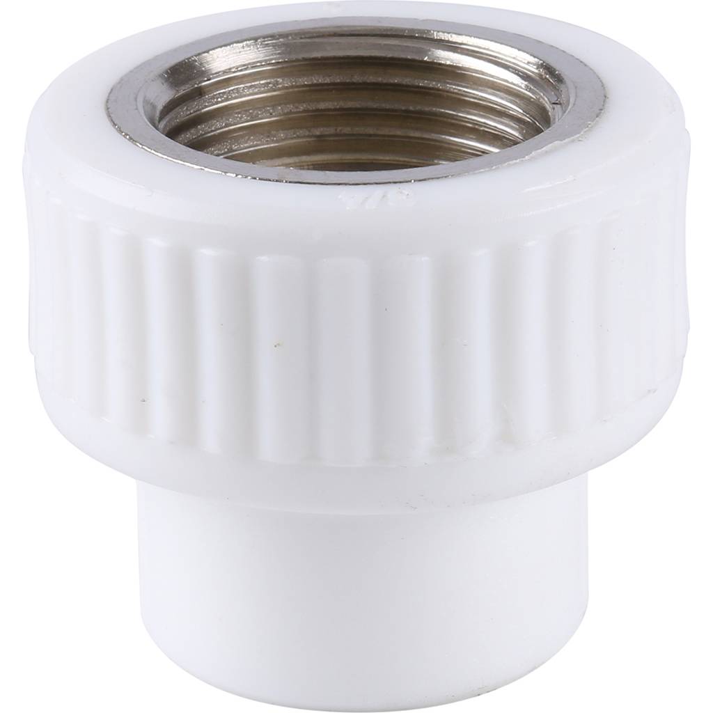 Муфта комбинированная Kalde внутренняя резьба 20x3/4 для полипропиленовых труб под сварку, 3222-nfo-200c00
