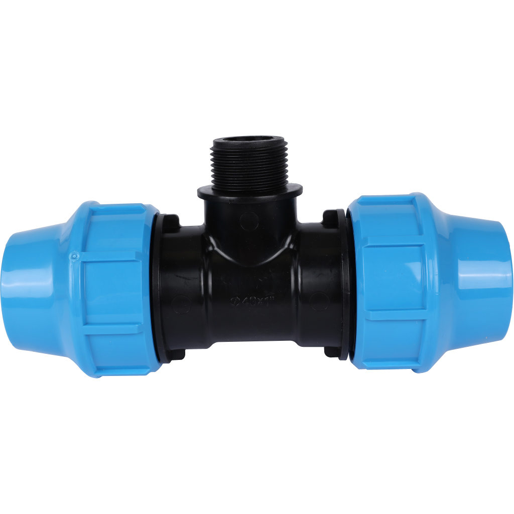 Тройник Джилекс с наружной трубной резьбой 40 x 1”x 40, 9445