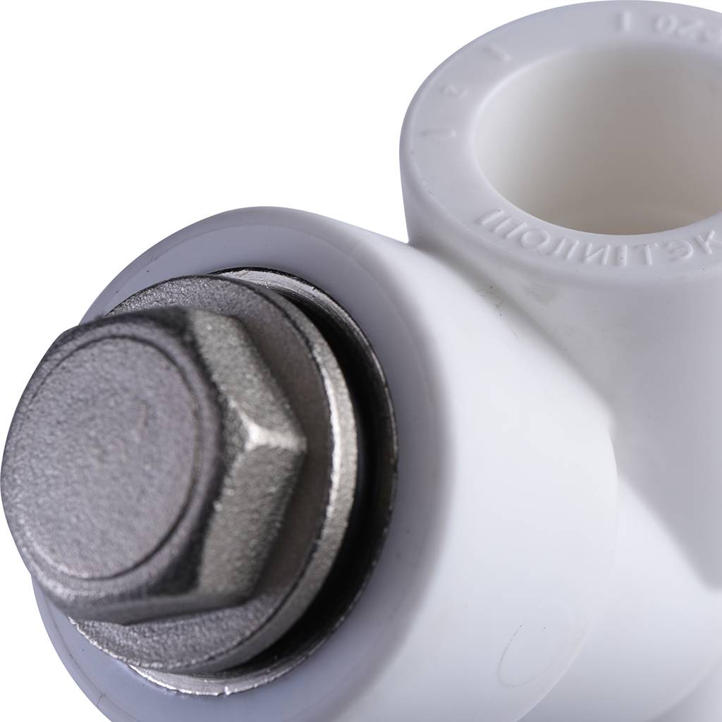 Фильтр Политэк d=20 для полипропиленовых труб под сварку (ВН-НР) (цвет белый), 9100312012