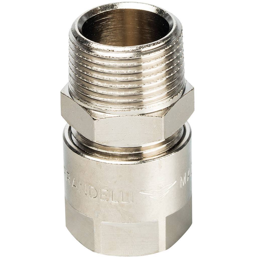 Муфта с нар.резьбой Prandelli Multyrama (20х2,0х3/4), 103.01.62.0