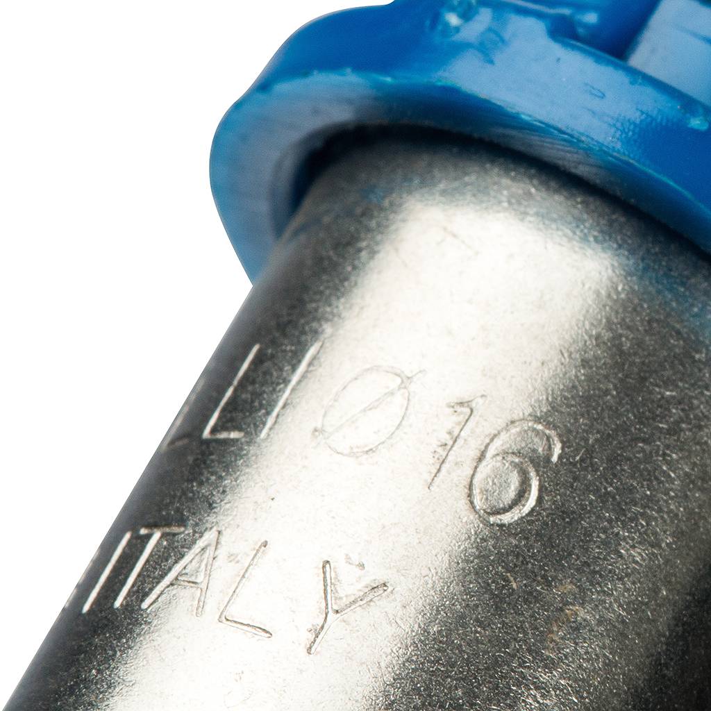 Тройник Prandelli Multyrama с наружной резьбой (16х2,0)х1/2 профиль H, TH, U, 509.07.51.6