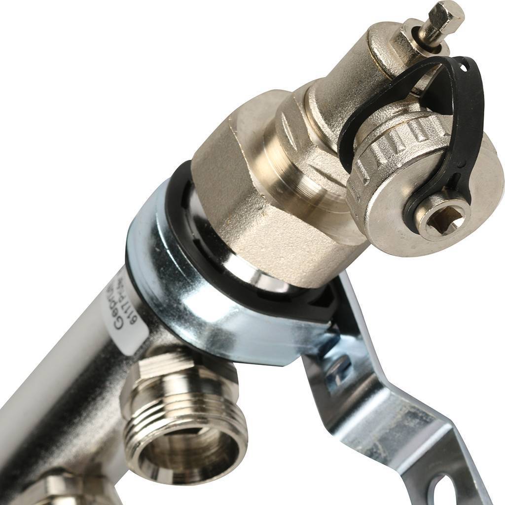 Распределительный коллектор РЕХАУ HLV на 5 групп нерж. сталь, 11102071001