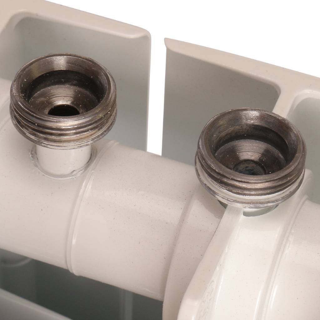 Радиатор биметаллический RIFAR SUPReMO VENTIL 500 SVR 6 секций нижнее правое подключение (белый RAL 9016), 4RS50.VR-6