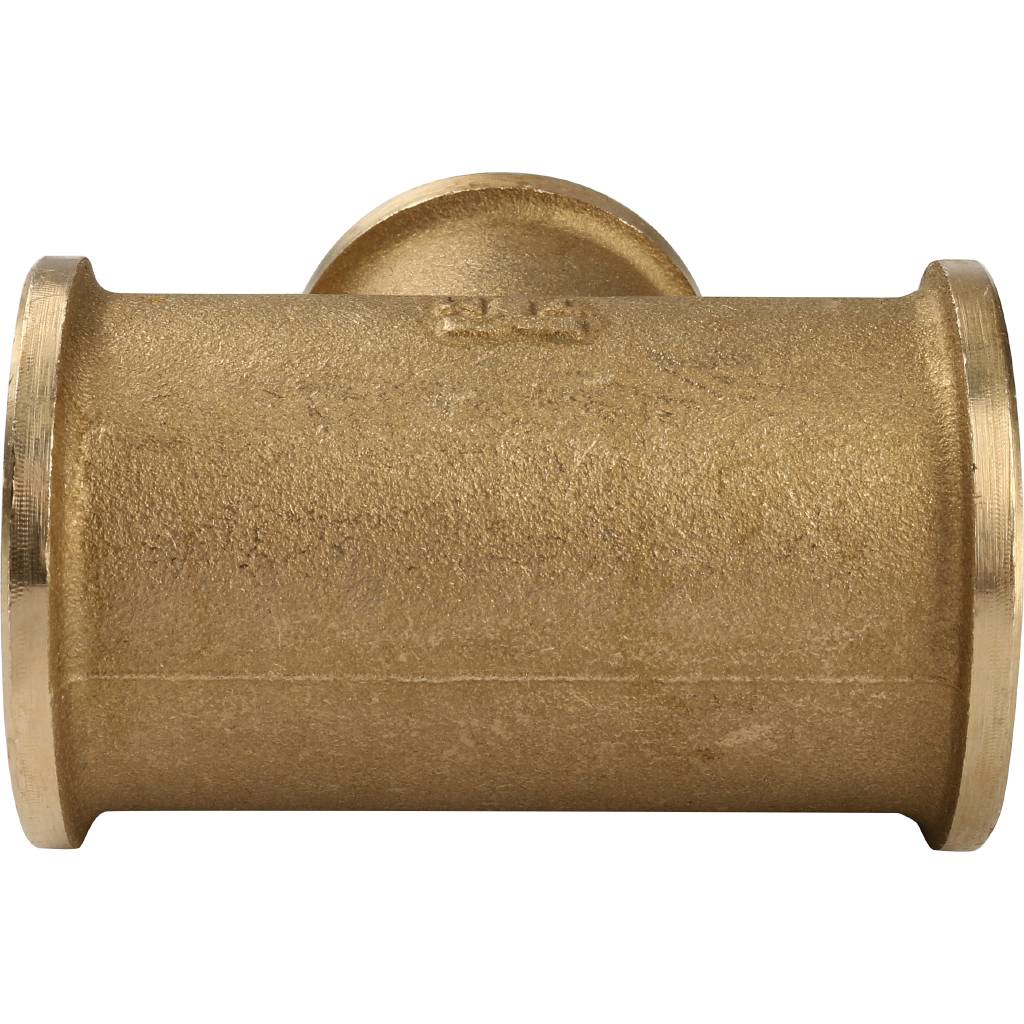 Тройник TIEMME ВВ 3/4х1/2х3/4 для стальных труб резьбовой, 1500049