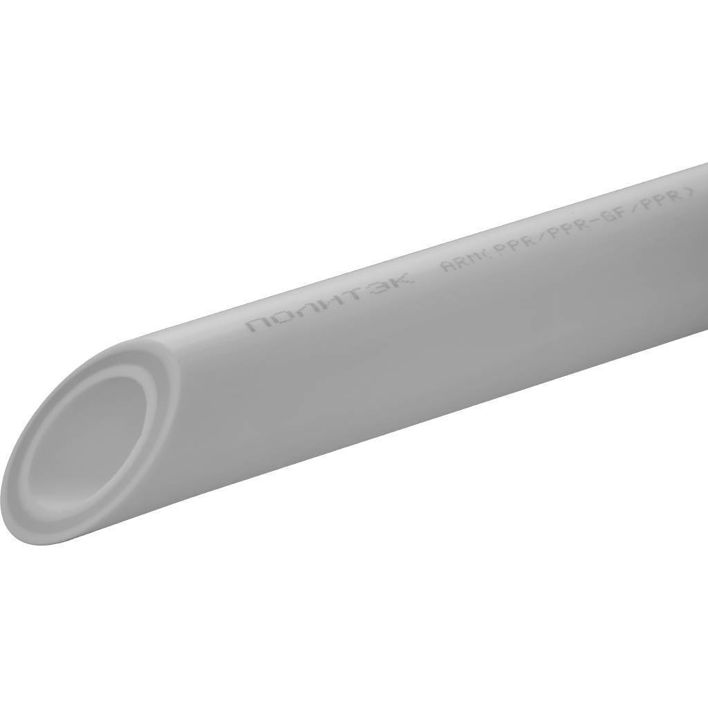 Труба полипропиленовая Политэк d=63x10,5 (PN 20) длина 4 м, 9100063105
