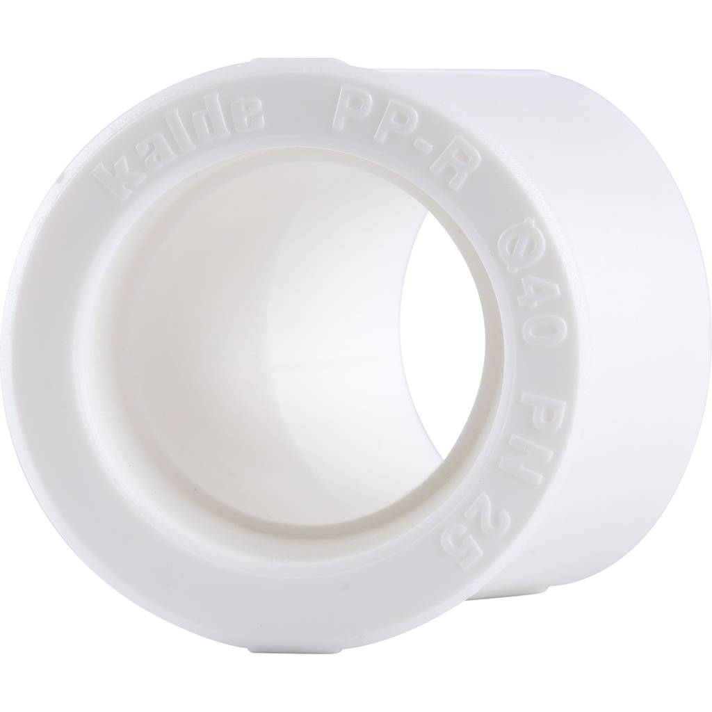 Угольник 45* Kalde d=40 для полипропиленовых труб под сварку (цвет белый), 3212-elb-400045