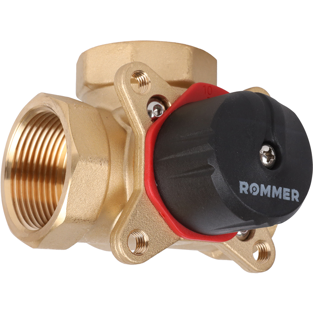 3-х ходовой смесительный клапан ROMMER 1 1/4  KVs 16, RVM-0003-016032