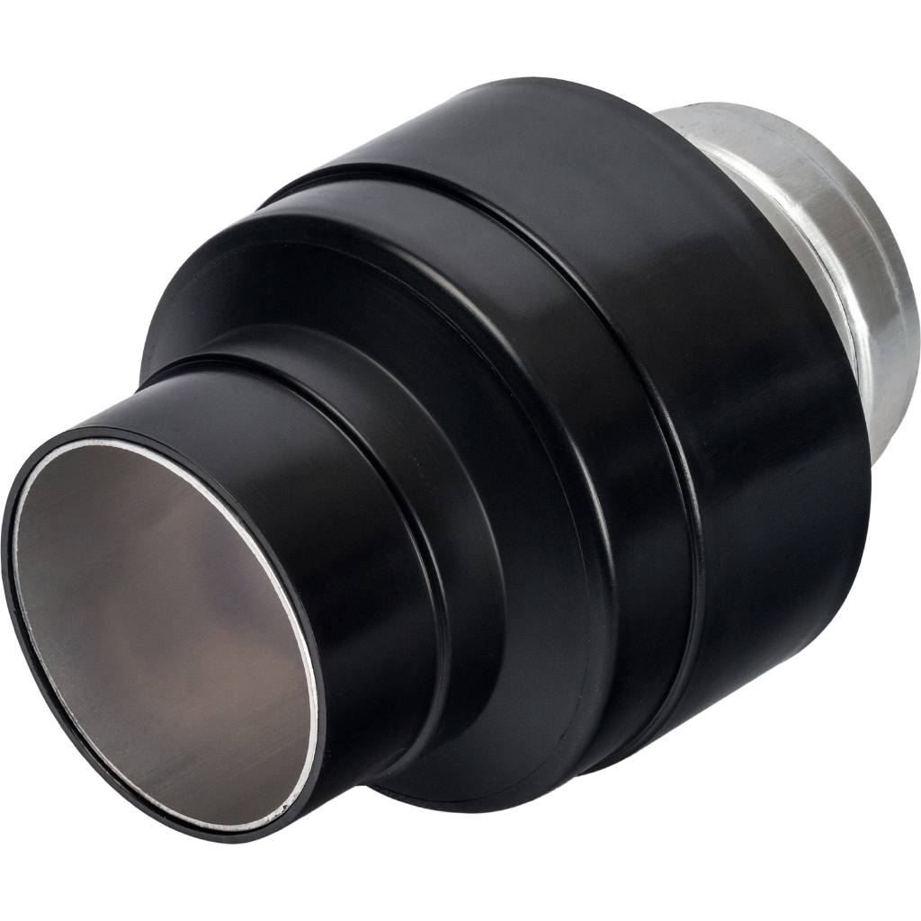 *SCA-0080-080125 STOUT Элемент дымохода манжета для перехода с D80 на финальный вертикальный участок D80/125