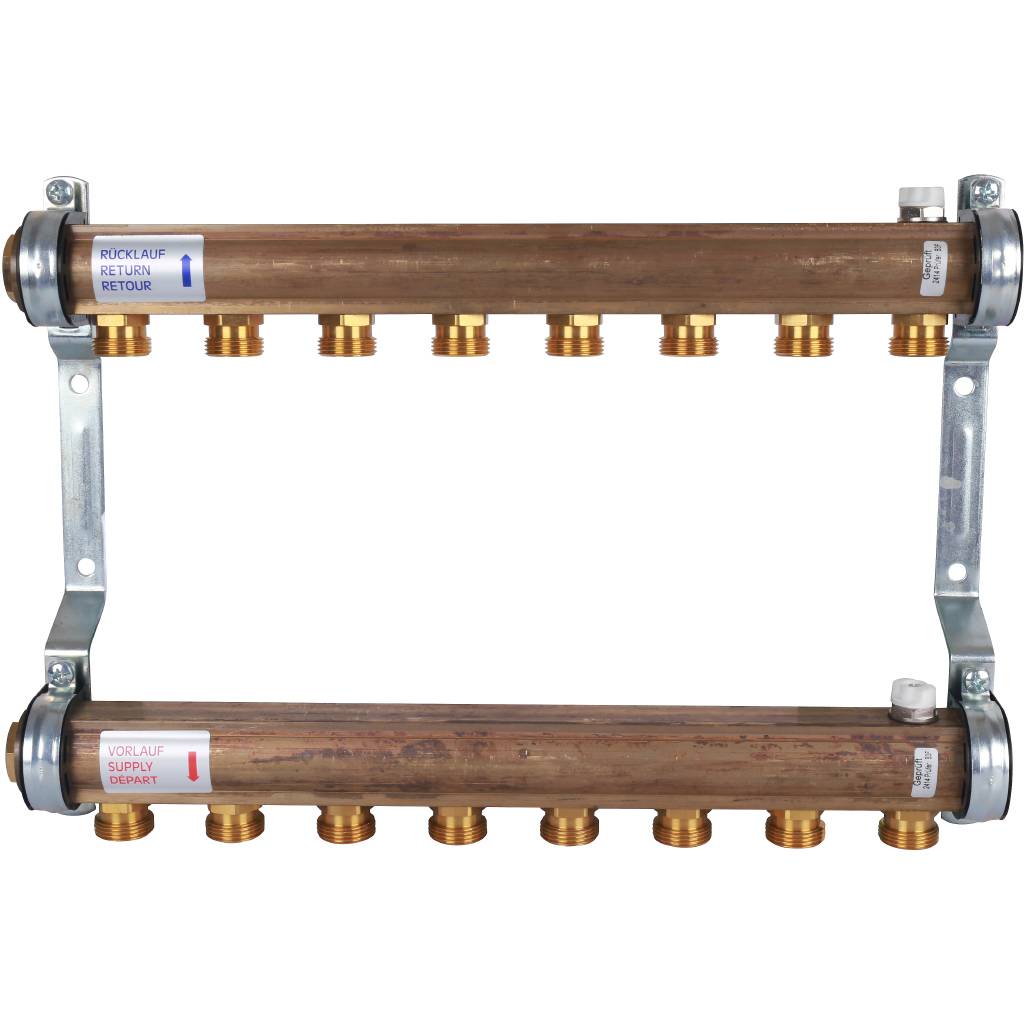 Коллектор для радиаторной разводки Watts HKV/A-8 (21.20.108), 10004550